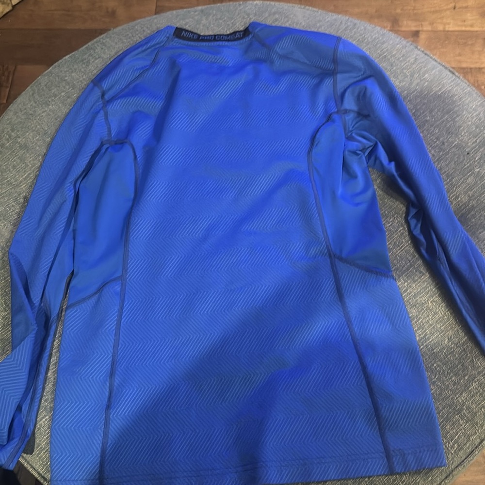 Mens Fitted Nike Hyperwarm Compression Shirt - image 4